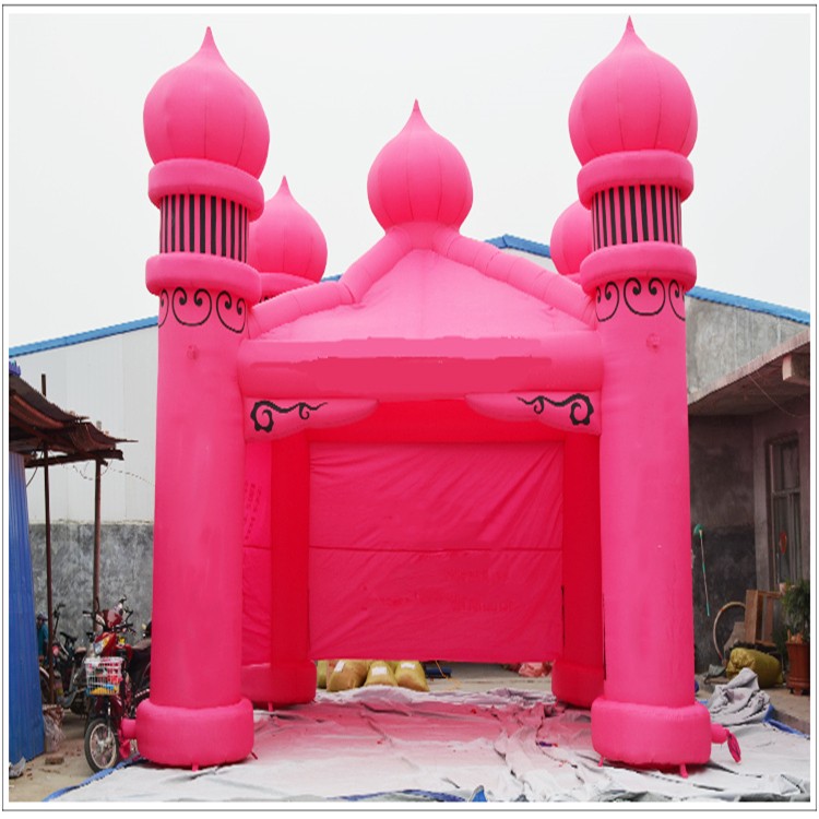 毛道乡粉色帐篷